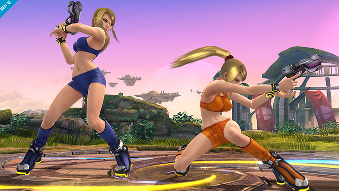 Il nuovo costume di Samus per Super Smash Bros.: PLEASE UNDERBOOBS