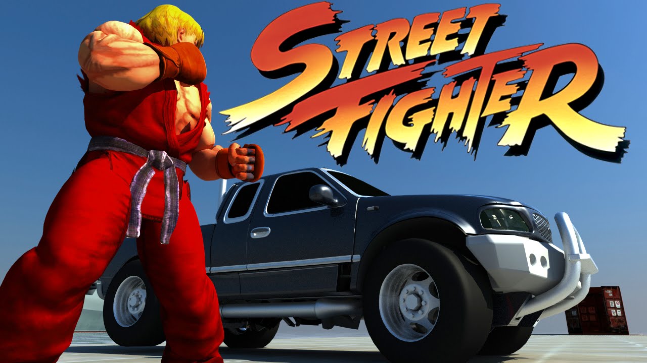 First Person Street Fighter - Car Bonus Stage