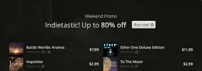 Indietastic! su @GOGcom