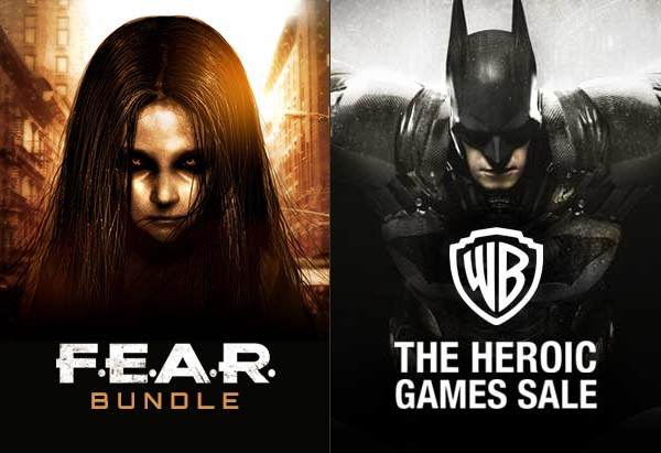 F.E.A.R. Bundle e Batman Sales su @BundleStars