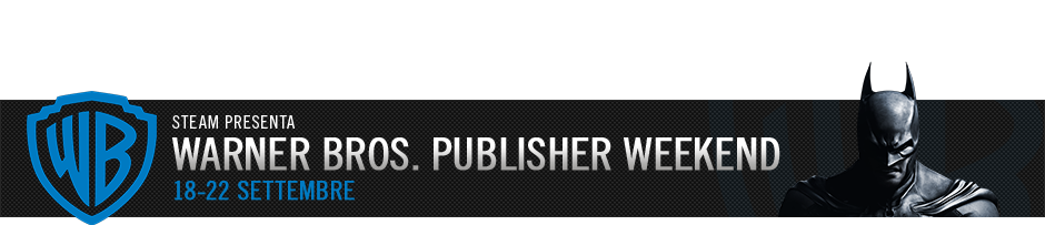 Warner Bros. publisher weekend su Steam