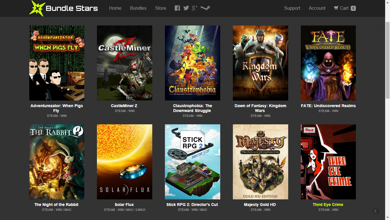 Immortal Bundle da @BundleStars