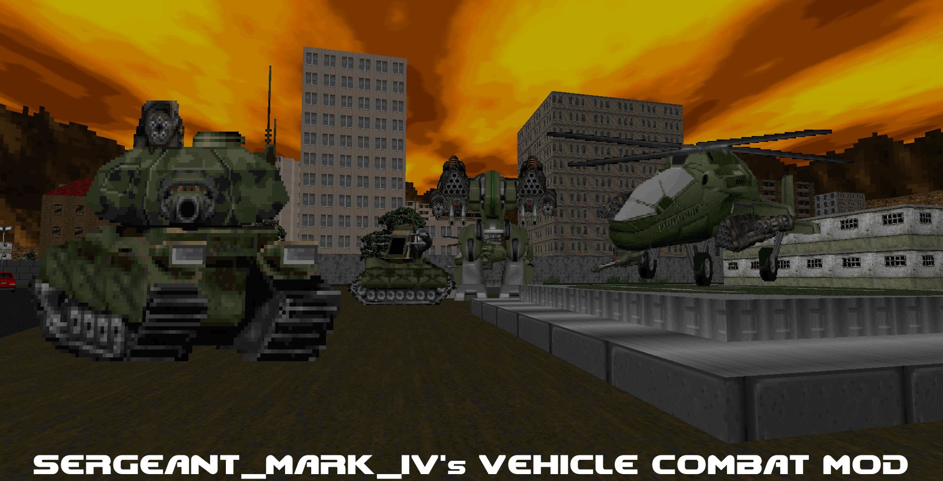Tank combat mod. Doom танк.